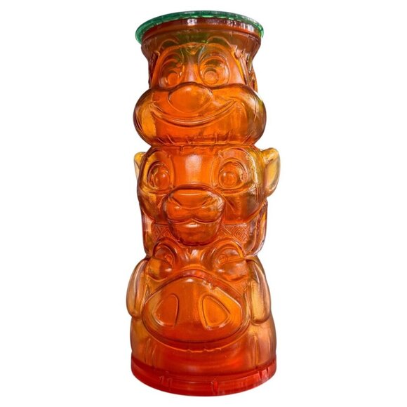 Disney Parks The Lion King Simba Timon & Pumba Tiki totem Tumbler Cup 12 oz. - Picture 1 of 4